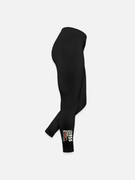 70. Geburtstag Legende September 1955 Jahrgang 55 - Frauen Jersey Leggings - Schwarz - Rechts