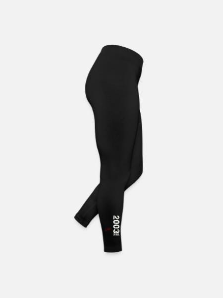 21e anniversaire Original Legend 2003 03 octobre - Legging en jersey Femme - noir - Droite