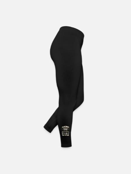 55. Geburtstag Oldtimer November 1969 Jahrgang 69 - Frauen Jersey Leggings - Schwarz - Rechts
