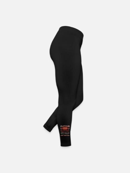 65. Geburtstag Oldtimer Januar 1959 Jahrgang 59 - Frauen Jersey Leggings - Schwarz - Rechts