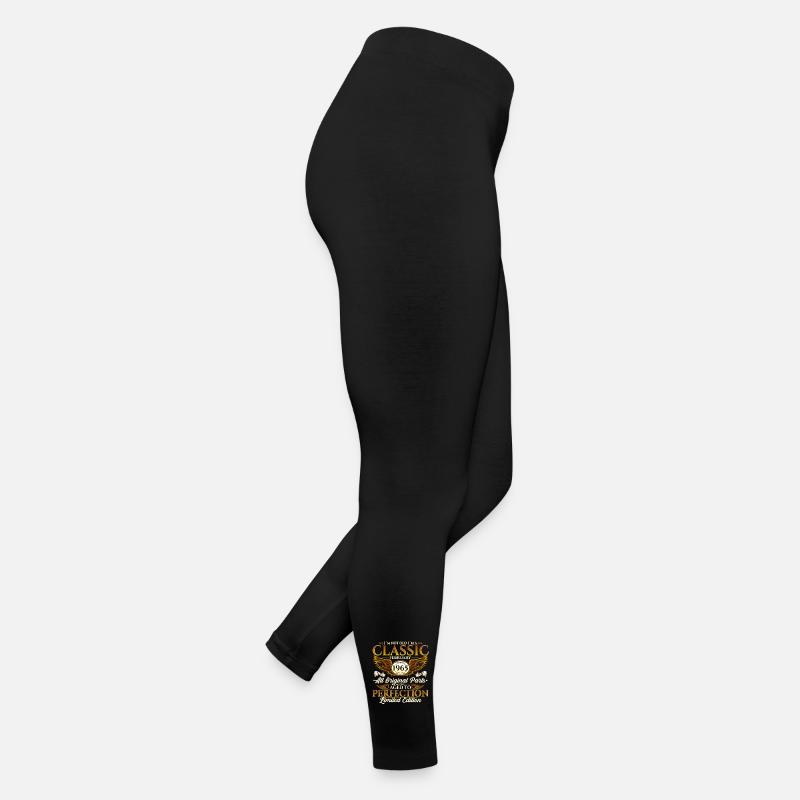 60ème Anniversaire Oldtimer Février Millésime 1965 Legging en jersey Femme