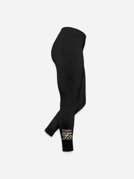 75ème anniversaire cadeau mari Original février 1950 - Legging en jersey Femme - noir - Droite