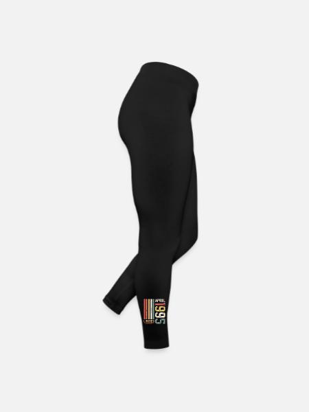 30ème anniversaire cadeau mari Original avril 1995 - Legging en jersey Femme - noir - Droite