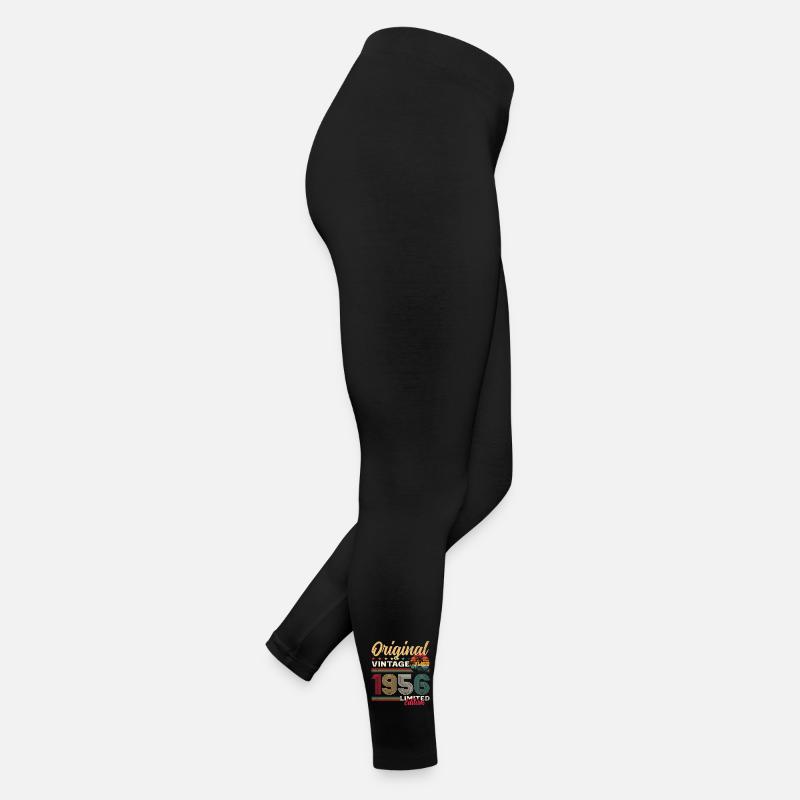 69th Birthday Original Vintage 1956 Women’s Jersey Leggings