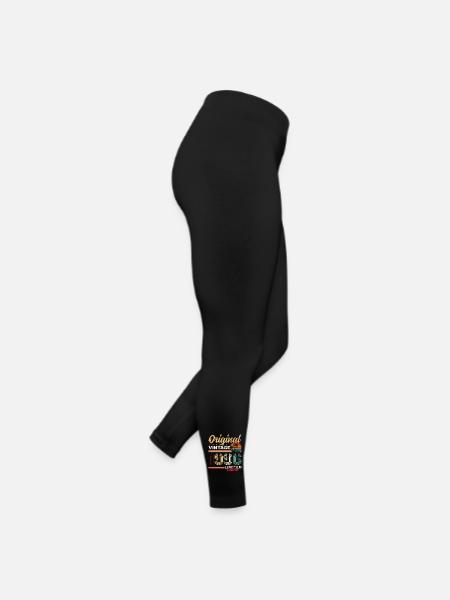29th Birthday Original Vintage 1996 - Women’s Jersey Leggings - black - Right