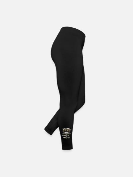 25ème anniversaire cadeau mari Original 2000 - Legging en jersey Femme - noir - Droite