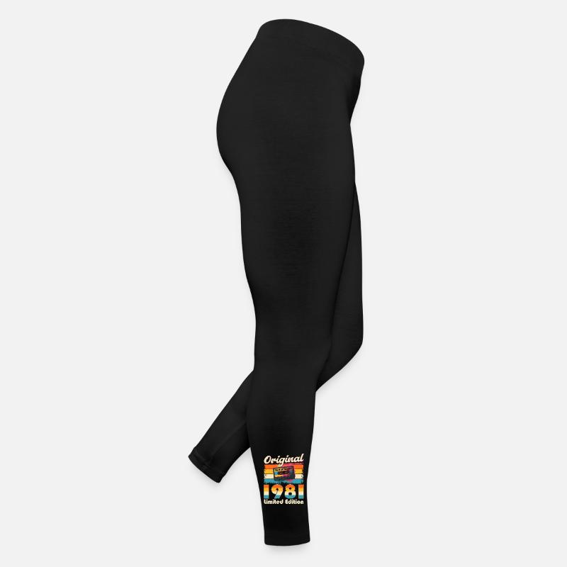 Cassette du 44e anniversaire août 1981 Legging en jersey Femme