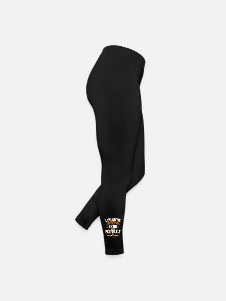 29ème Anniversaire Original Vintage Août 1996 - Legging en jersey Femme - noir - Droite