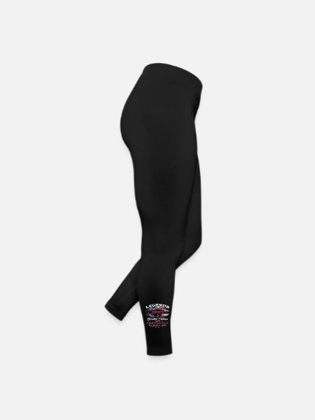 30ème Anniversaire Homme Légendes Vintage 1995 - Legging en jersey Femme - noir - Droite