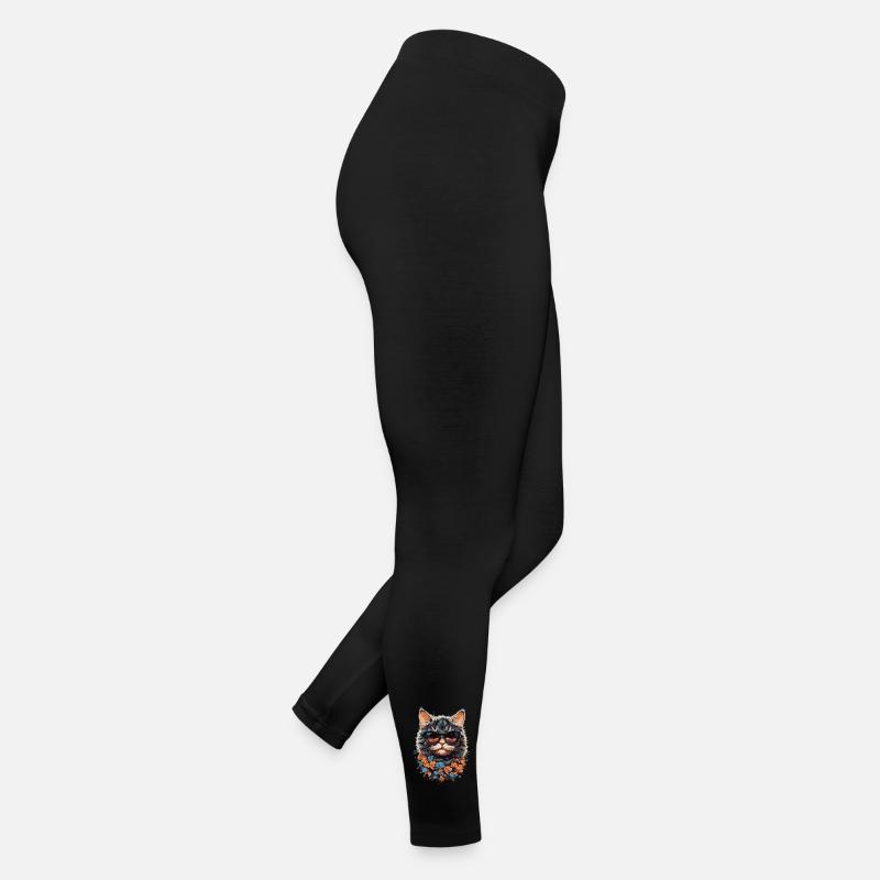 Cool cats maman design élégant avec chat Legging en jersey Femme