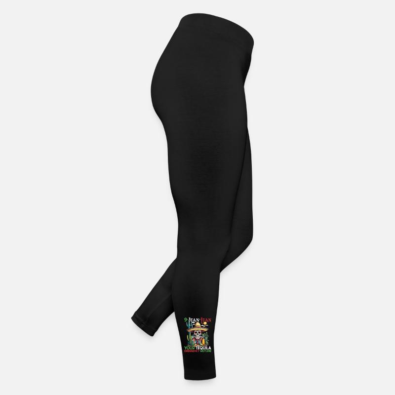 Lustiger Tequila Spruch Cinco De Mayo Design Frauen Jersey Leggings