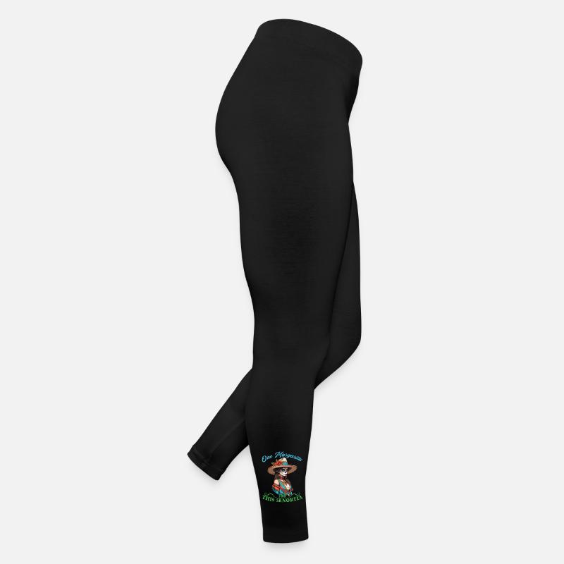 Senorita Needs Margarita Cinco De Mayo Design Women’s Jersey Leggings