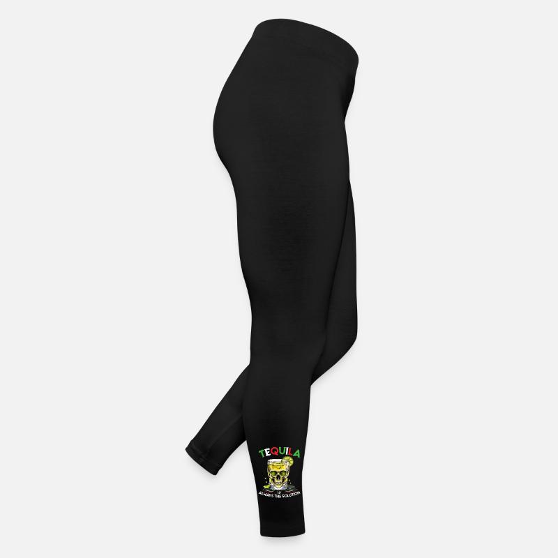 Drôle de Tequila Dicton Cinco De Mayo Mexique Legging en jersey Femme