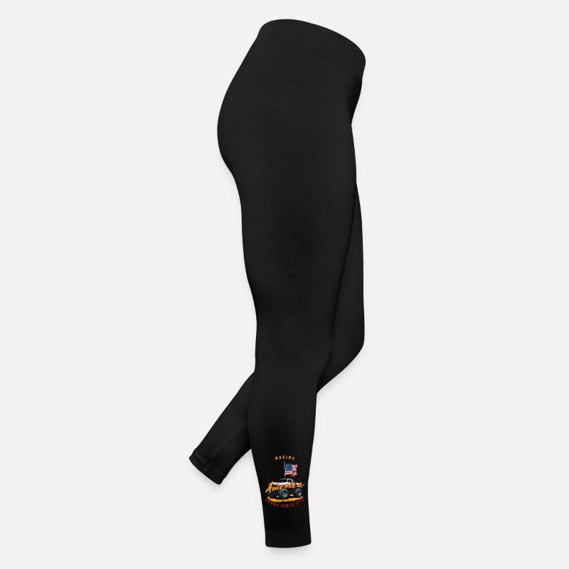 Suffocating America Since 1776: American Flag Women’s Jersey Leggings