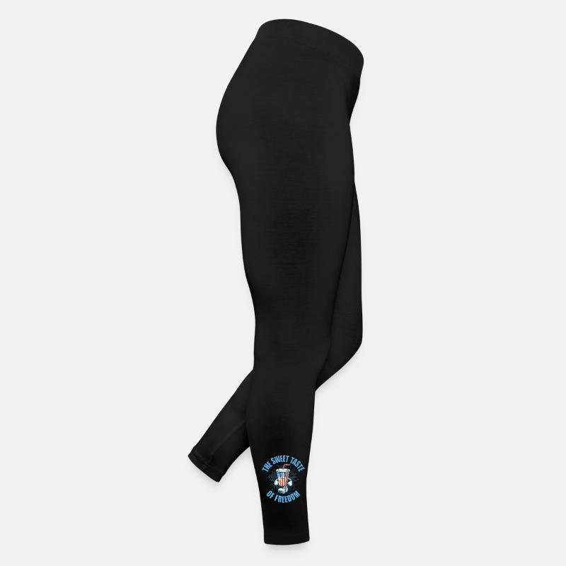 Goût de la liberté Design vintage rétro Legging en jersey Femme