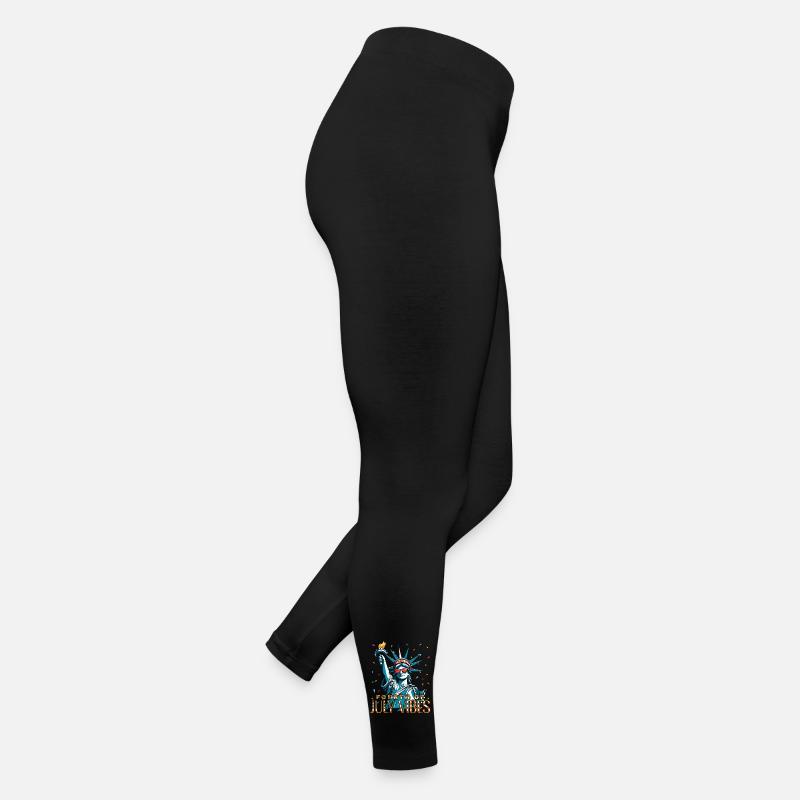 4.-juli-vibes, Freiheitsstatue Feiern Frauen Jersey Leggings
