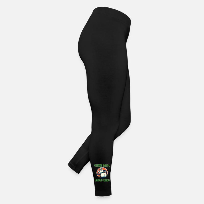 Guess What Ghosts Butt Funny Ghosts Saying Women’s Jersey Leggings