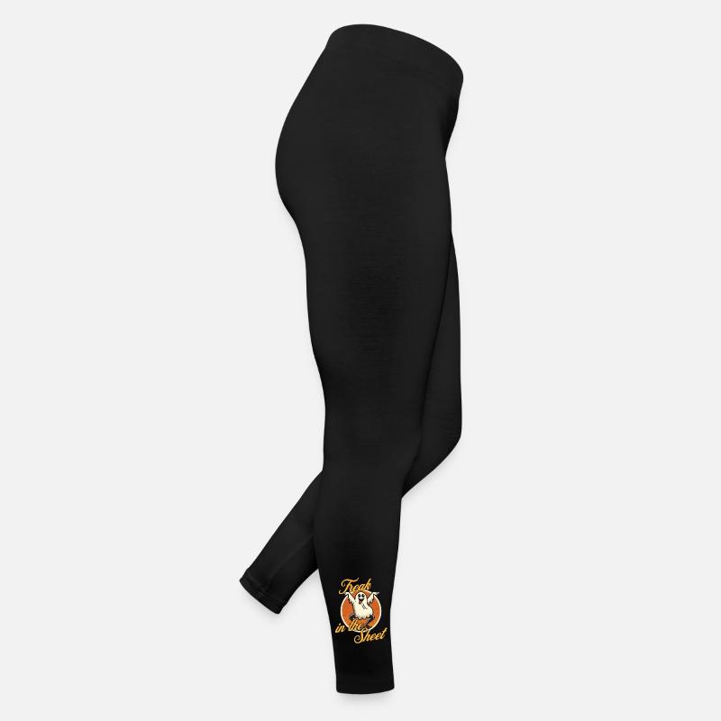 Freak In Sheet Lustiges Halloween Gespenst Frauen Jersey Leggings