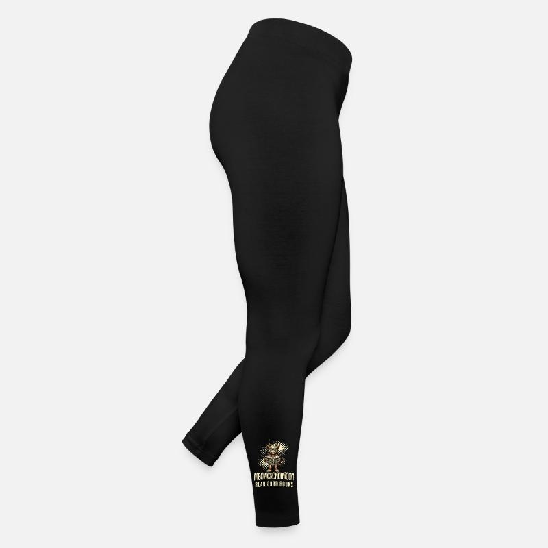 Meowcrononomicon Read Good Books Cat Women’s Jersey Leggings