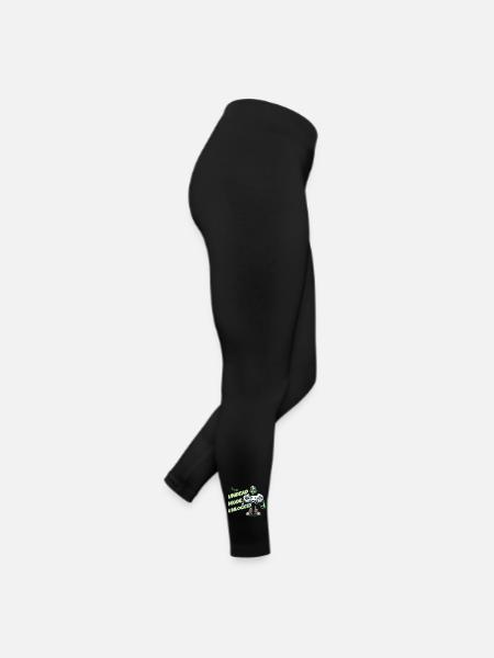 Manette de jeu Zombie : Mode Mort-vivant - Legging en jersey Femme - noir - Droite