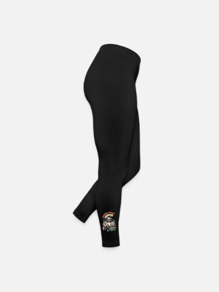 Manette de jeu zombie Mode mort-vivant - Legging en jersey Femme - noir - Droite