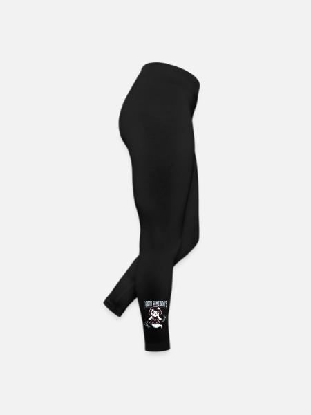 Halloween Gothic Girl I Got Boo’s - Legging en jersey Femme - noir - Droite