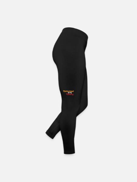 La maternité est mon ministère - Legging en jersey Femme - noir - Droite
