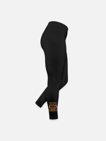 März 2013 - Geburtstag 2013 wurden Legenden geboren. - Frauen Jersey Leggings - Schwarz - Rechts