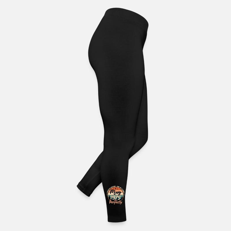 May 1975 anniversary 1975 legends May Women’s Jersey Leggings