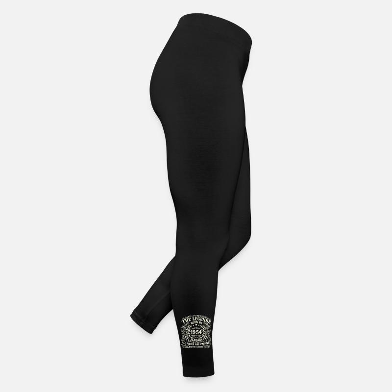 Januar 1954 Geburtstag 1954 Januar Jahr Frauen Jersey Leggings