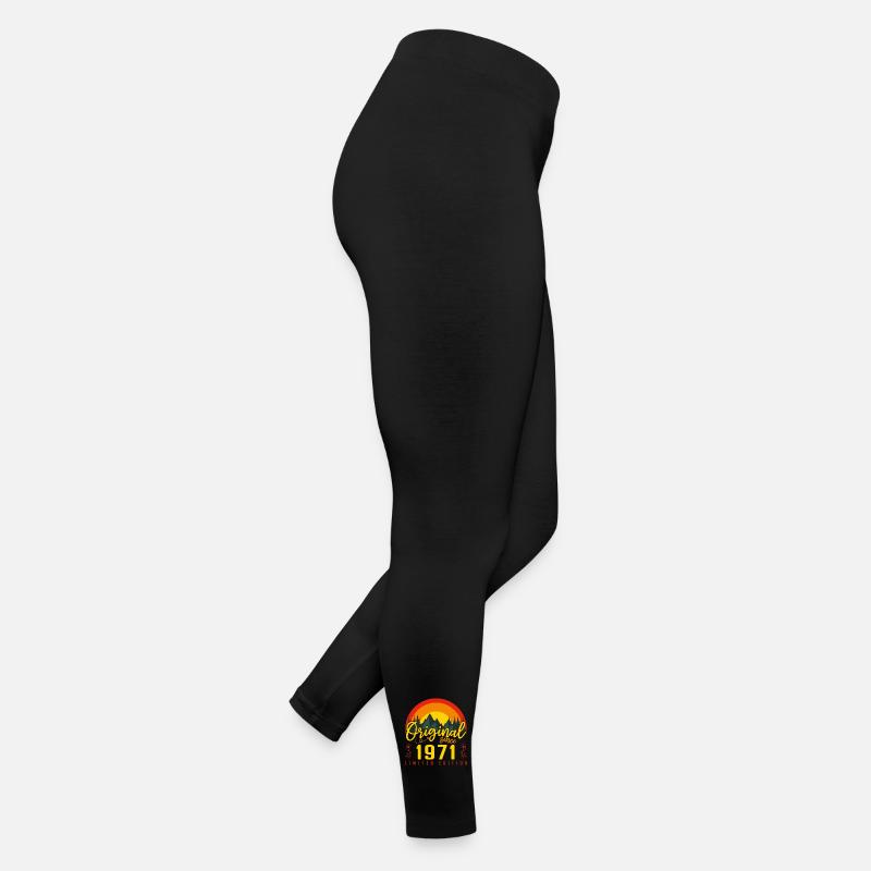 1971 Geburtstagsgeschenk 1971 Jubiläum Frauen Jersey Leggings
