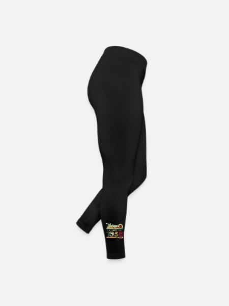Millésime Juin 1958 Cru 1958 Anniversaire 1958 - Legging en jersey Femme - noir - Droite
