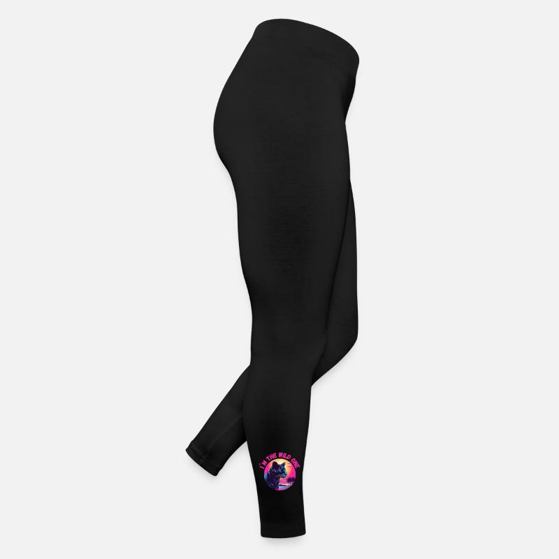 I m the wild one Panther Frauen Jersey Leggings