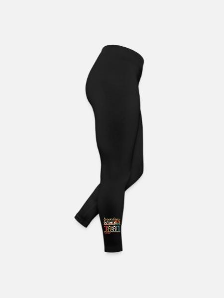 Légendaire depuis octobre 1981 41ème cadeau d’anniversaire - Legging en jersey Femme - noir - Droite