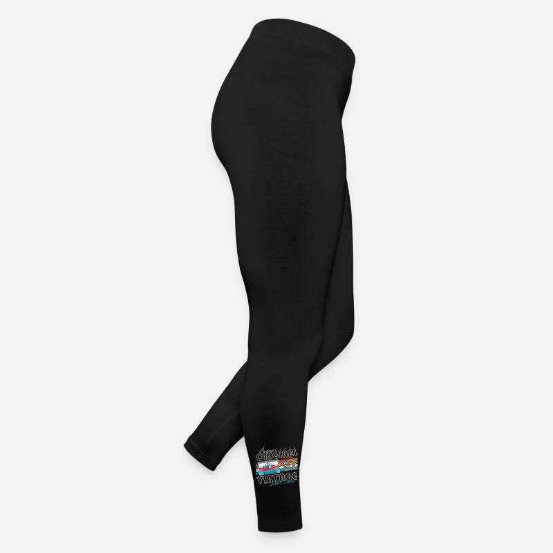 Octobre Vintage 1982 40th Birthday Gift Tape Legging en jersey Femme