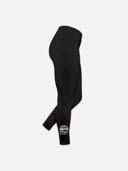 Né en 1974 cadeau de 48e anniversaire New York - Legging en jersey Femme - noir - Droite