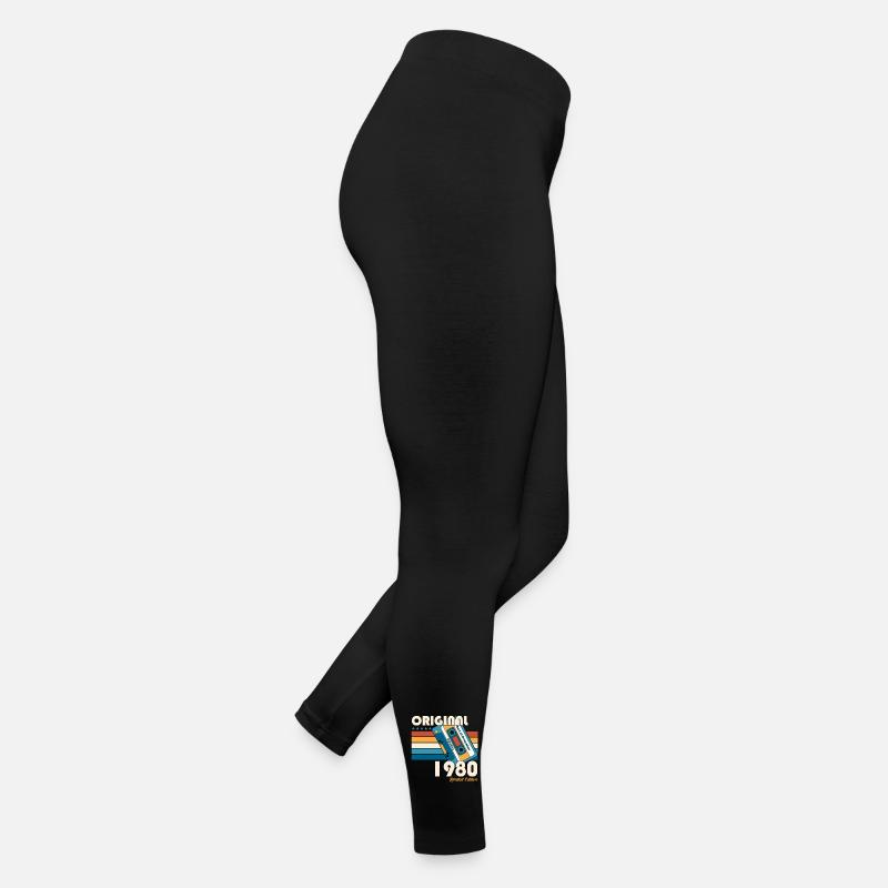 December Born 1980 42nd birthday gift Women’s Jersey Leggings