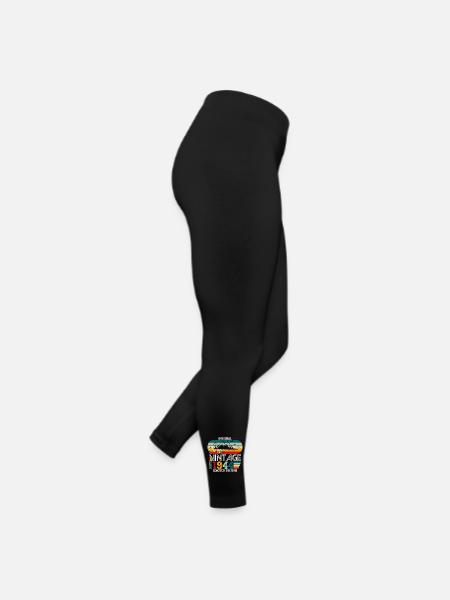 80th Birthday Original August 1944 Born 1944 - Women’s Jersey Leggings - black - Right