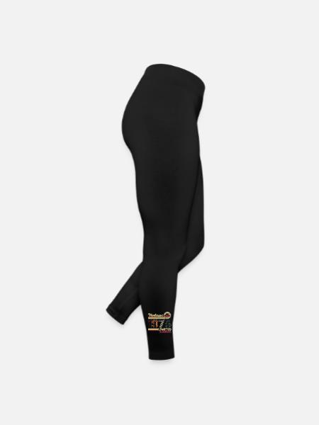Cadeau original vintage 1975 47ème anniversaire - Legging en jersey Femme - noir - Droite