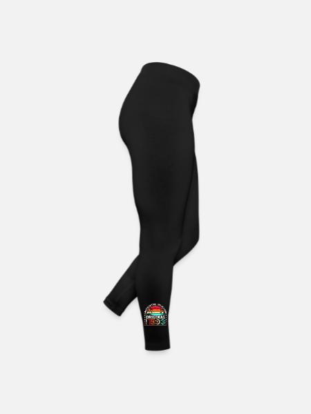 Original November 1993 29th Birthday Gift - Women’s Jersey Leggings - black - Right