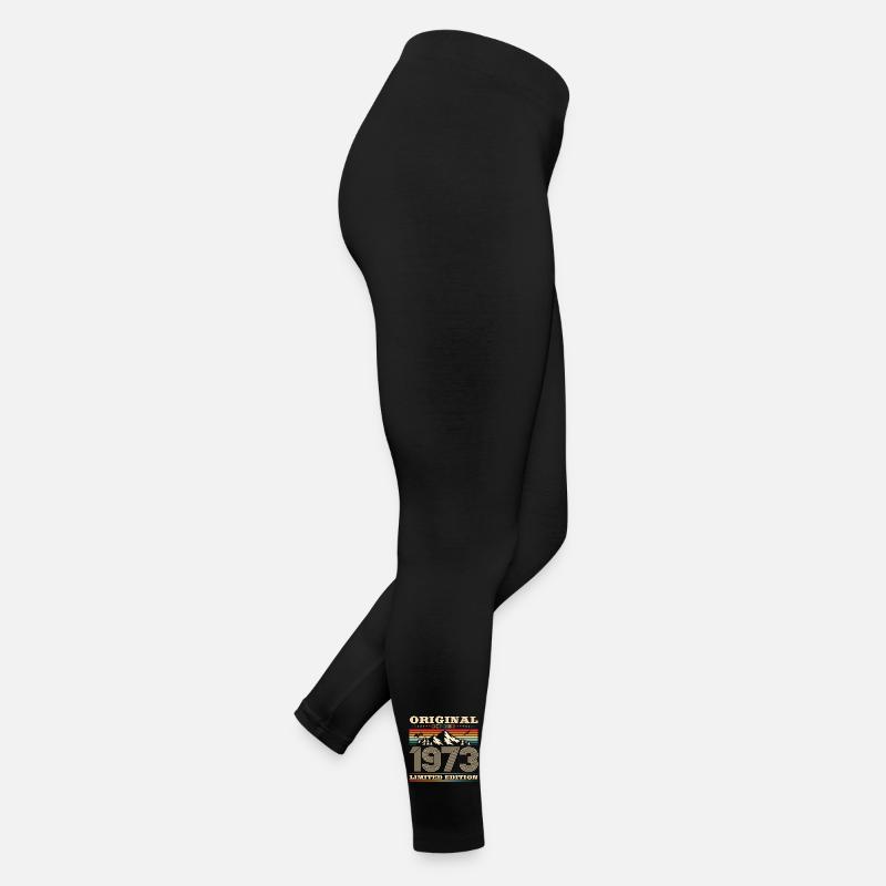 50e anniversaire Original Octobre Année 1973 Legging en jersey Femme
