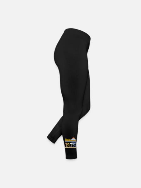 50ème anniversaire cadeau mari Original février 1975 - Legging en jersey Femme - noir - Droite