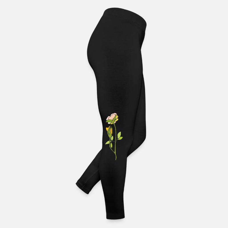 Rose Legging en jersey Femme