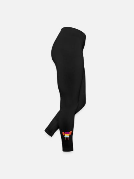 Eis zu zweit - Frauen Jersey Leggings - Schwarz - Rechts