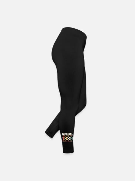 35th Birthday Original August 1989 Year 1989 - Women’s Jersey Leggings - black - Right