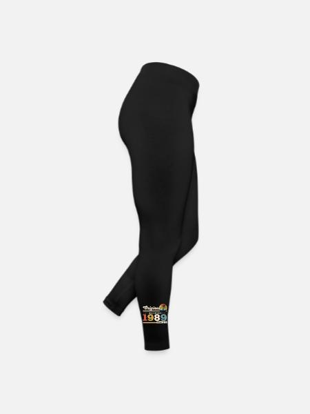 35th Birthday Original December Born 1989 - Women’s Jersey Leggings - black - Right