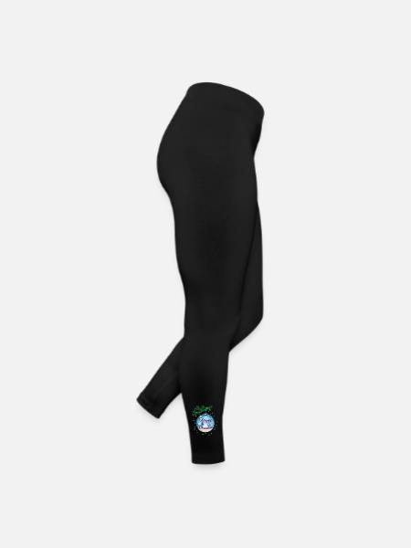 Blue Bauble - Women’s Jersey Leggings - black - Right
