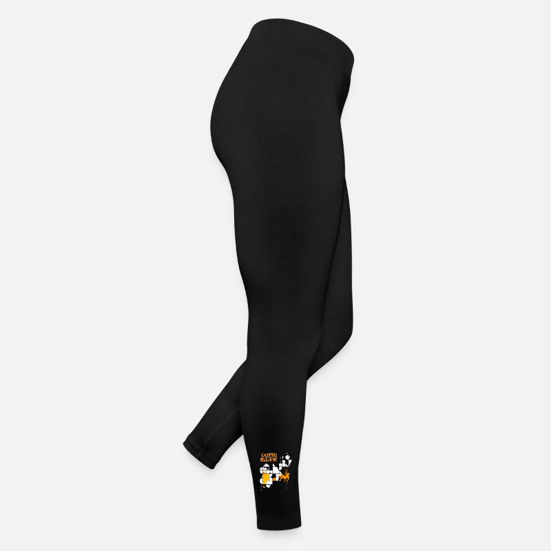 Klettern und Bier Frauen Jersey Leggings