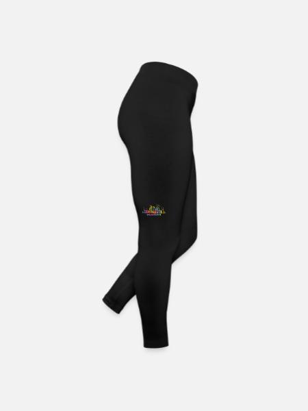 Sacramentan Colorful Skyline Sacramento - Legging en jersey Femme - noir - Droite