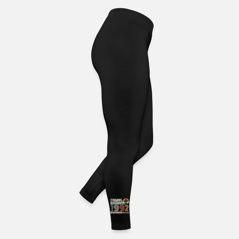 Octobre 1992 anniversaire October 1992 cadeau 1992 Legging en jersey Femme